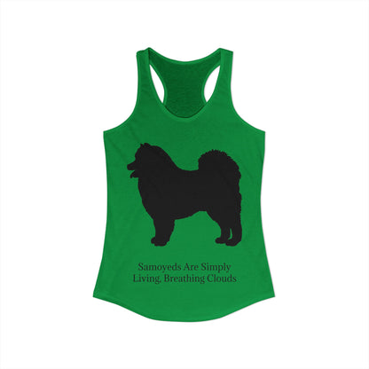 Clouds Women's Racerback Tank