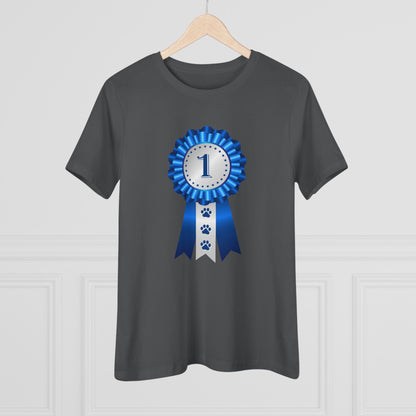 Show Ribbon Women's Short Sleeve Crewneck Tee