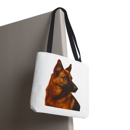 German Shepherd Head Tote Bag