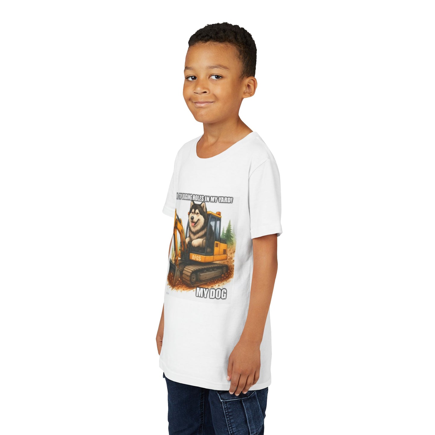 Digmaster 2000 Youth Unisex Short Sleeve Crewneck Tee