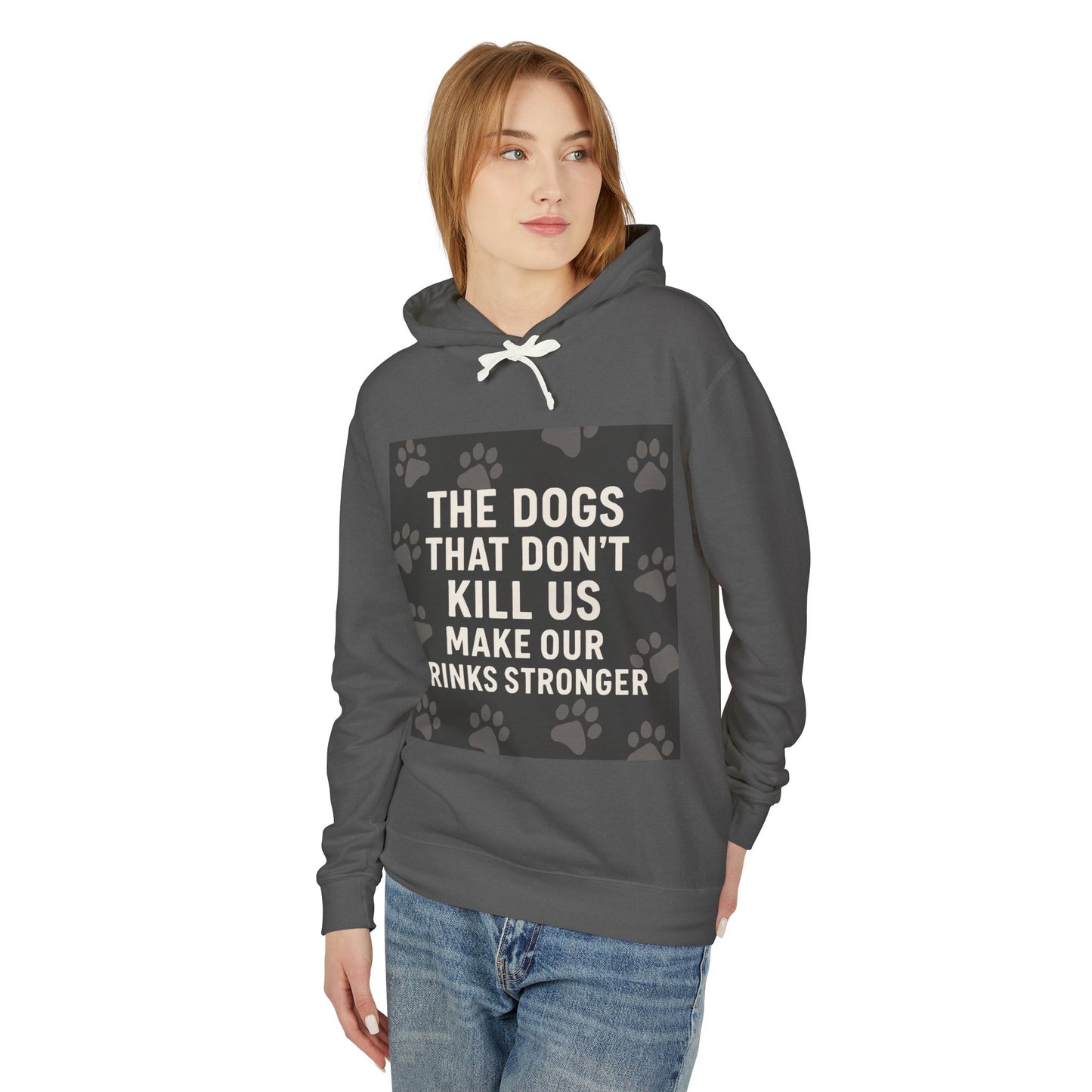 Drinks Stronger Unisex Lightweight Hoodie