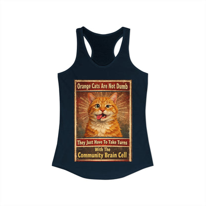 Community Brain Cell Women's Racerback Tank