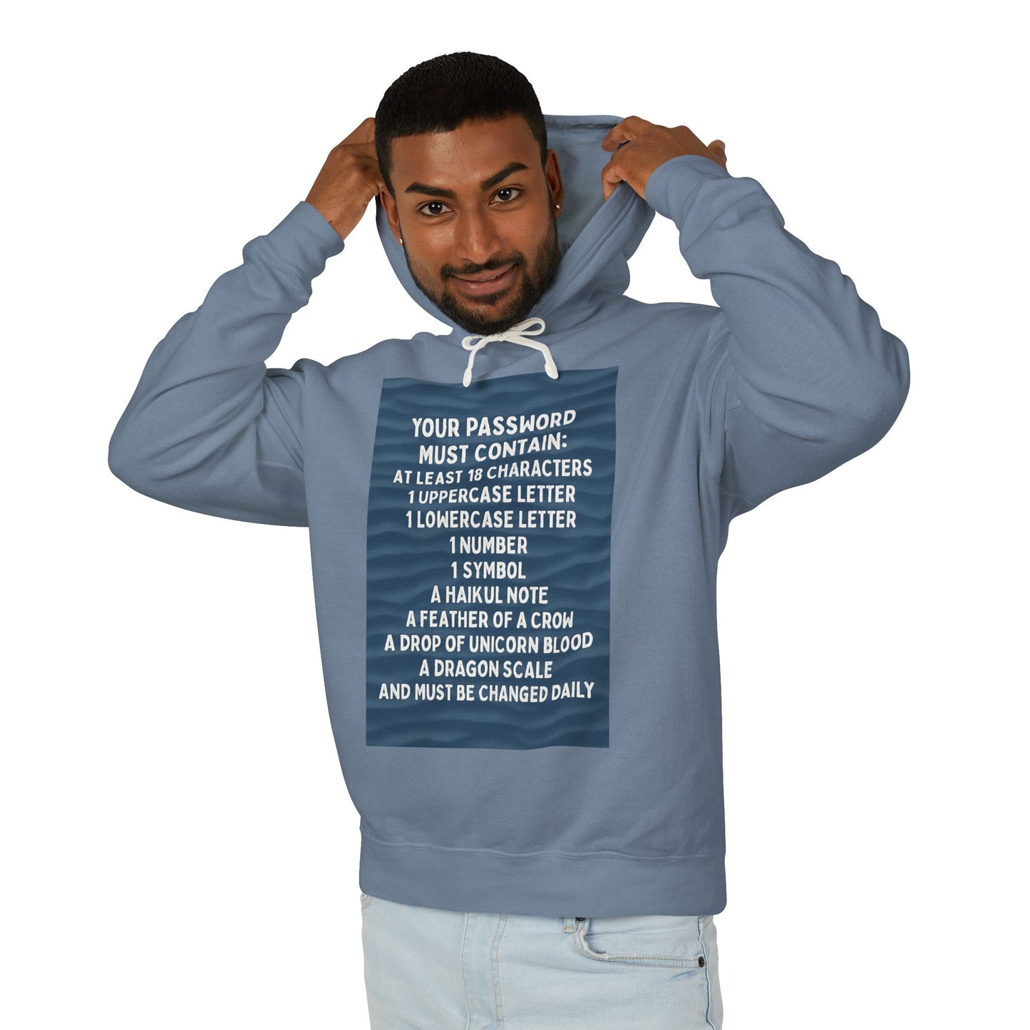 Password Unisex Lightweight Hoodie