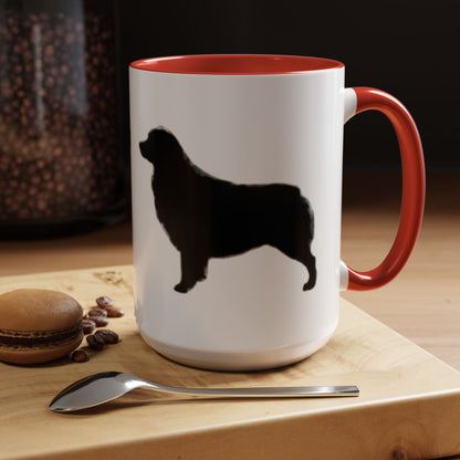 Aussie Silhouette 2-Tone Coffee Mug