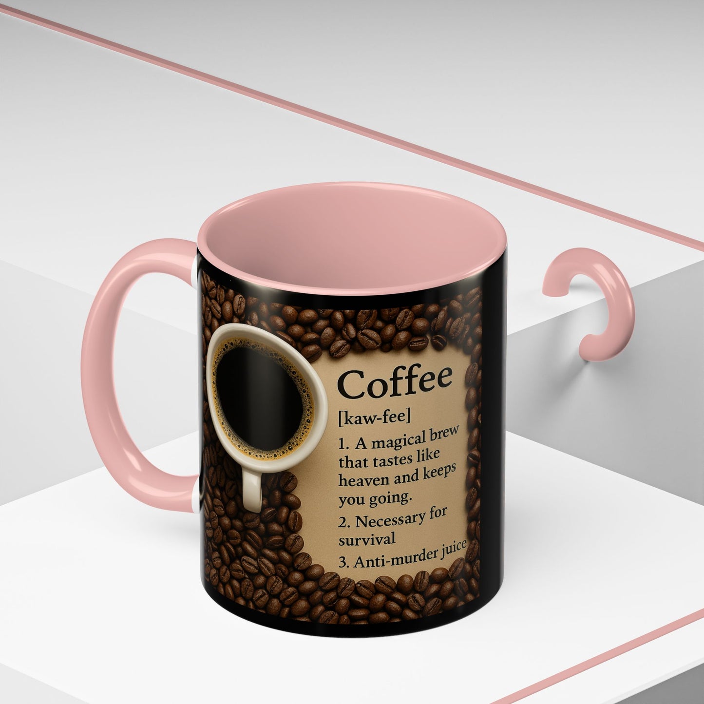Coffee Definition 2-Tone Coffee Mug