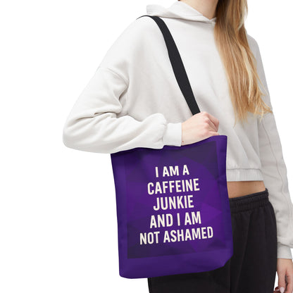Caffeine Junkie Tote Bag