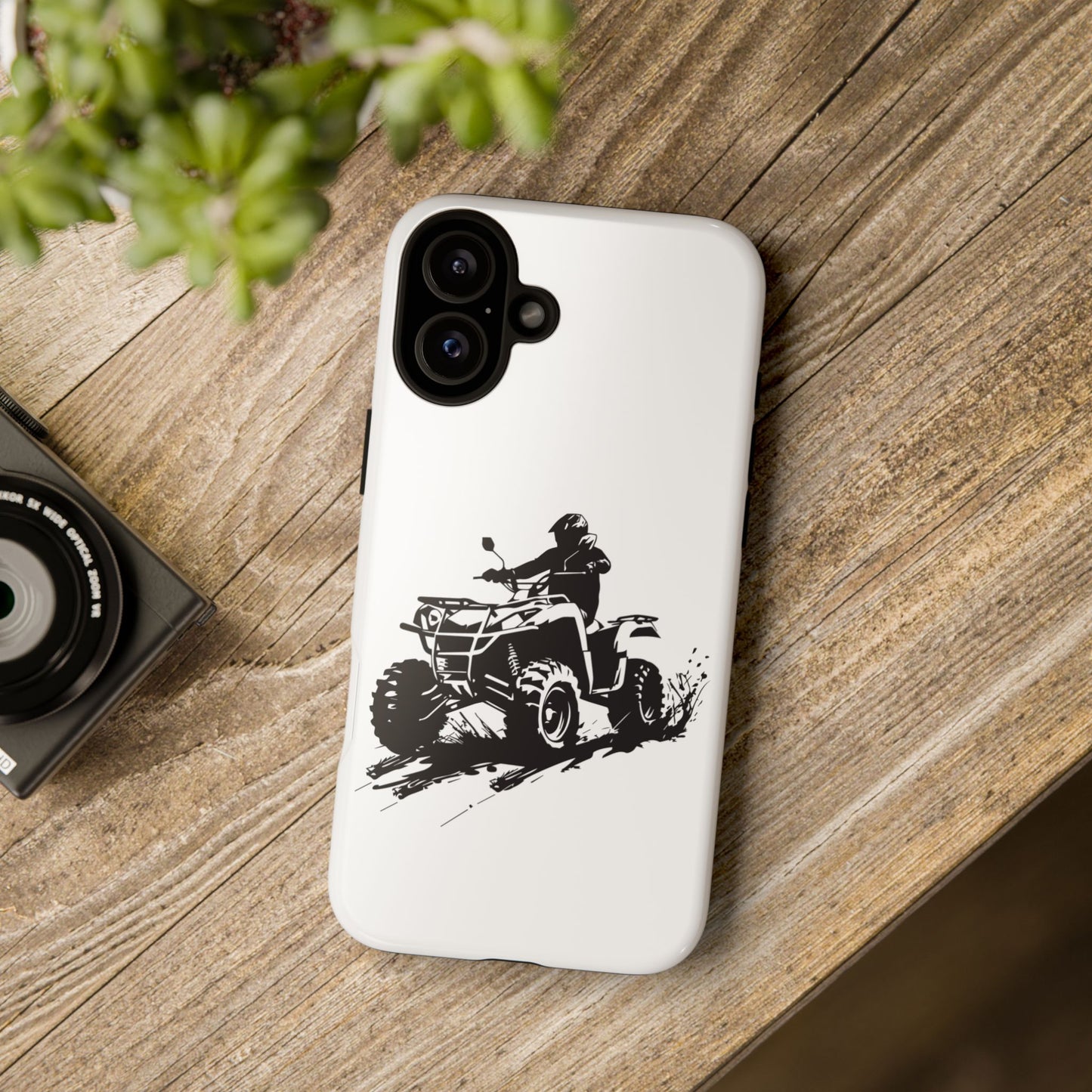 Slingin' Mud Quad iPhone Case