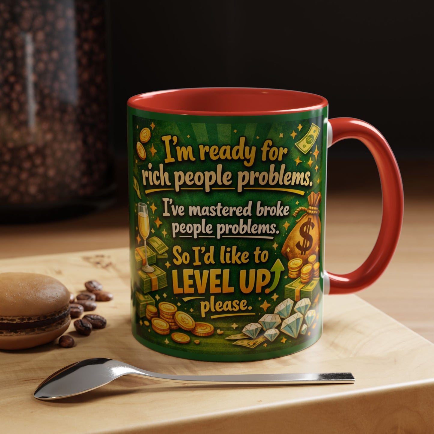 Level Up 2-Tone Coffee Mug