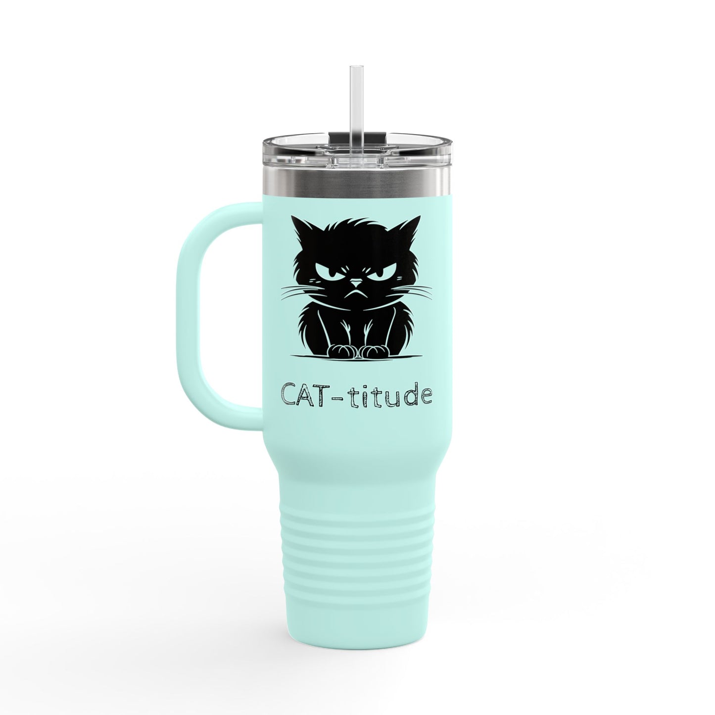 CAT-titude Insulated Travel Mug