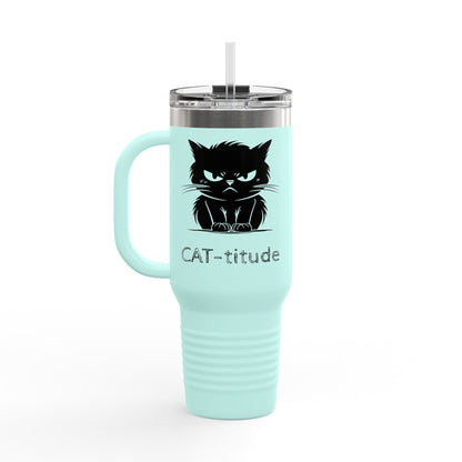 CAT-titude Insulated Travel Mug
