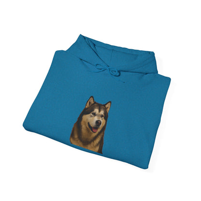 Malamute Head Unisex Hoodie
