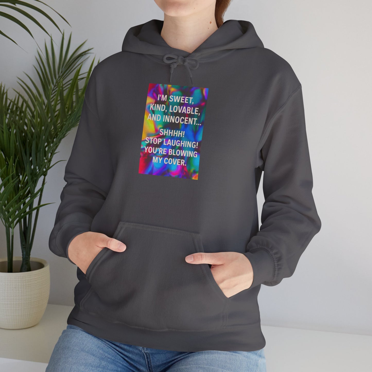 Blowing My Cover Unisex Hoodie