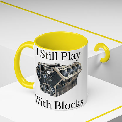 Play With Blocks 2-Tone Coffee Mug