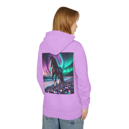 Midnight Magic Unisex Lightweight Hoodie
