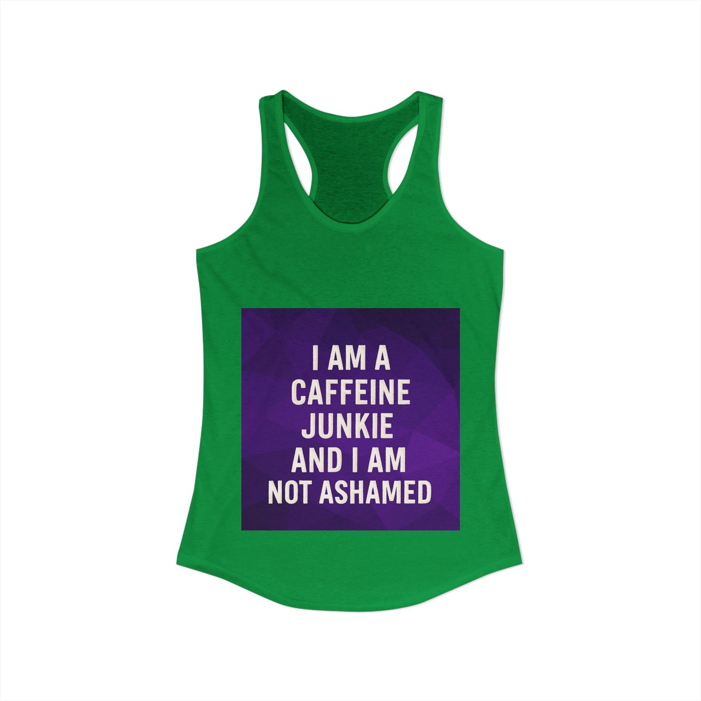 Caffeine Junkie Women's Racerback Tank