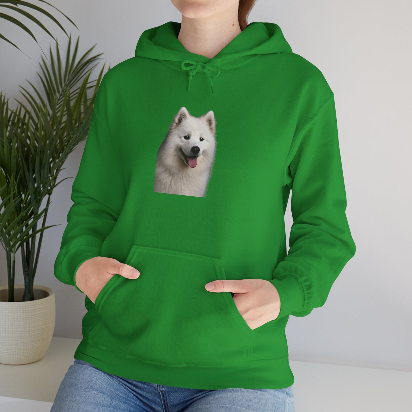 Samoyed Head Unisex Hoodie