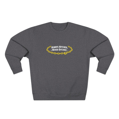 Always Hitched Unisex Crewneck Sweatshirt