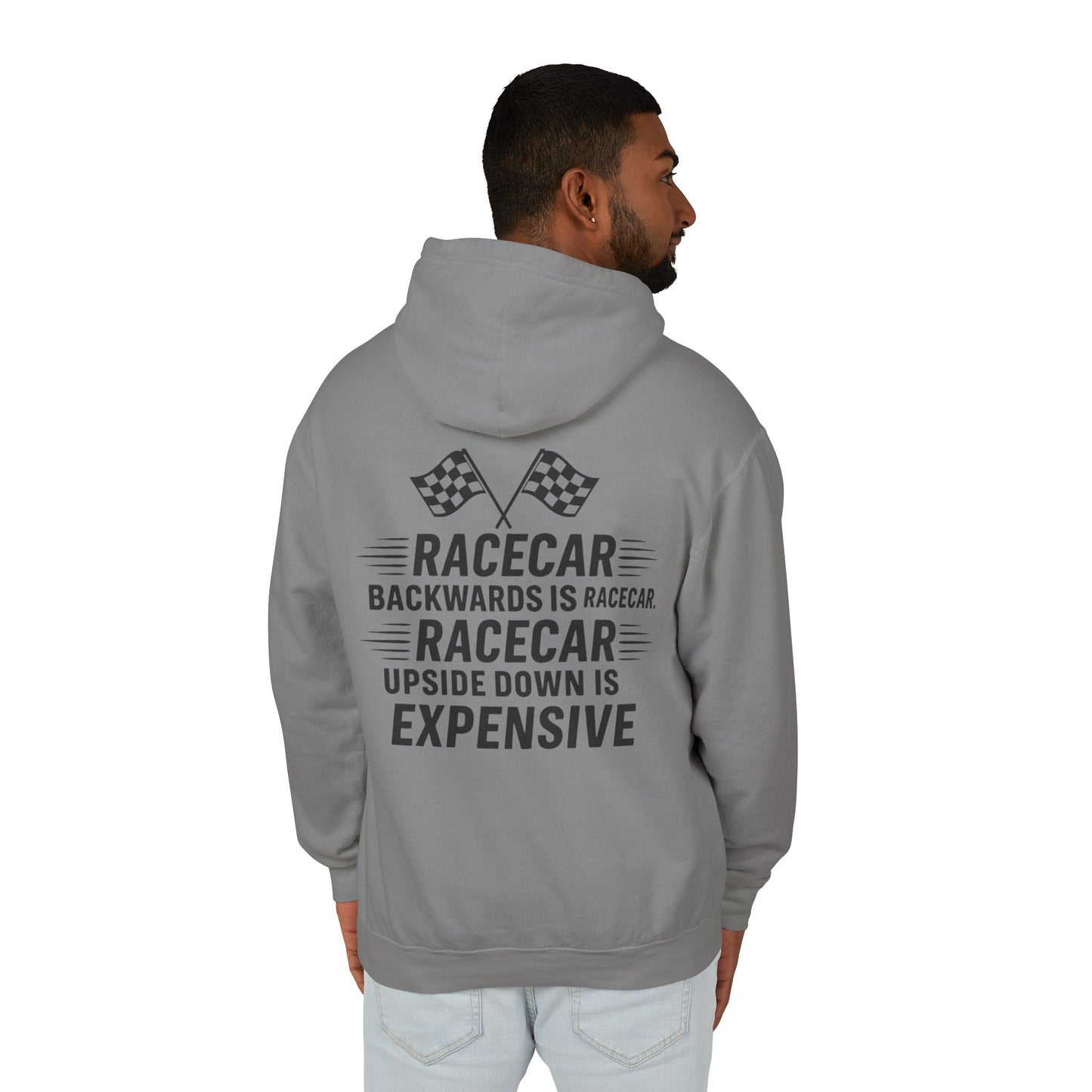 Racecar Backwards Unisex Lightweight Hoodie