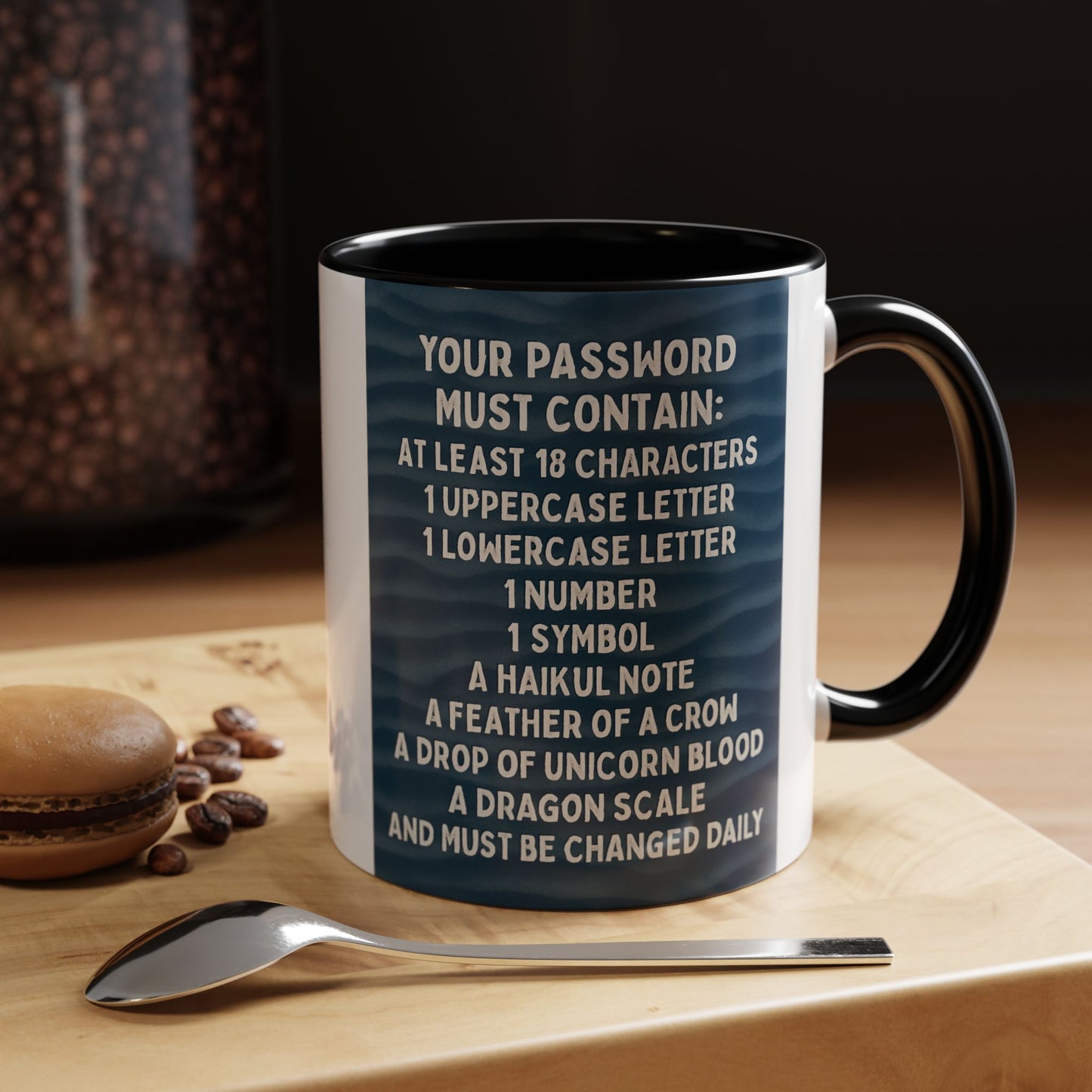 Password 2-Tone Coffee Mug