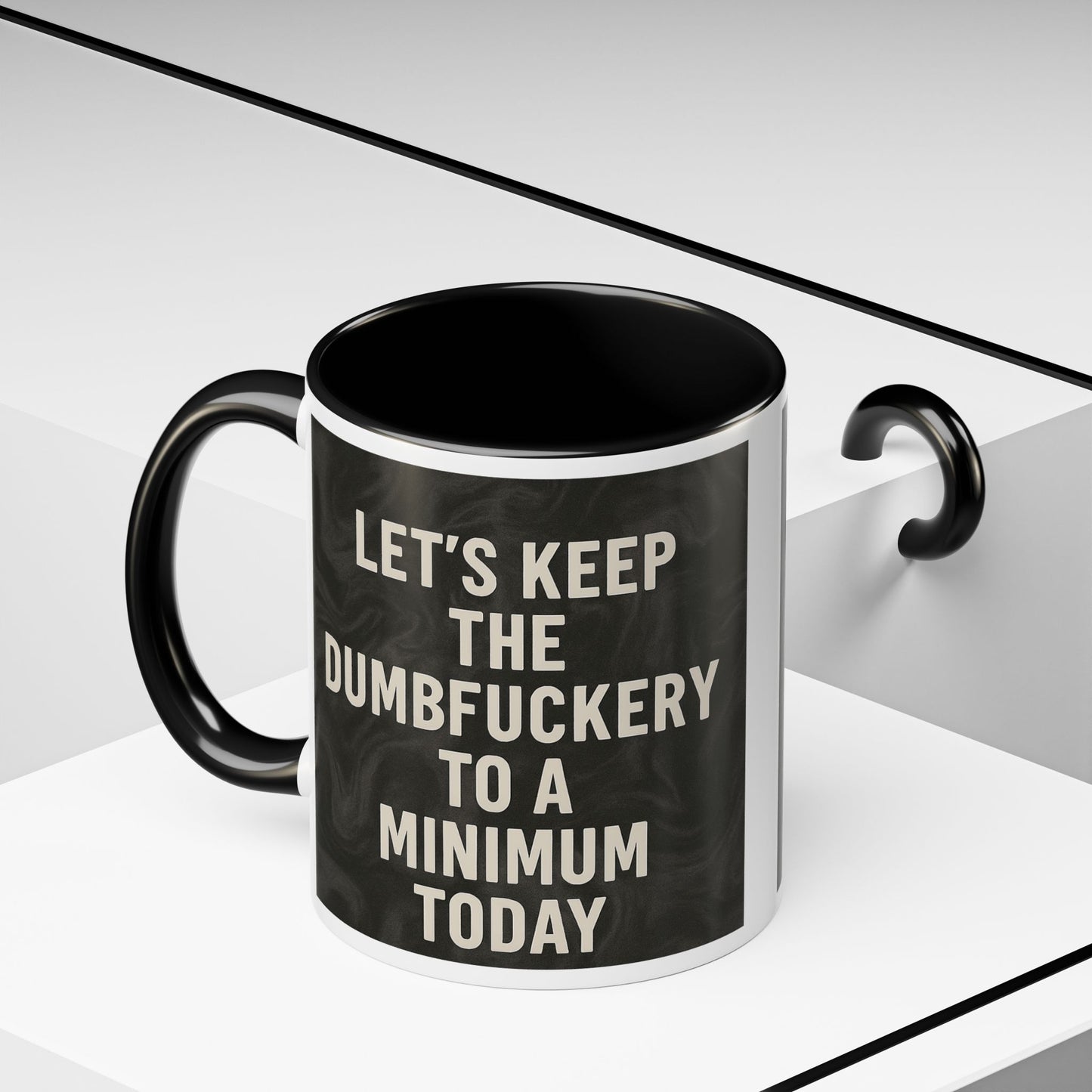 Dumbfuckery 2-Tone Coffee Mug