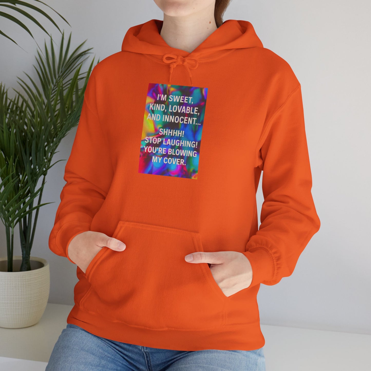 Blowing My Cover Unisex Hoodie