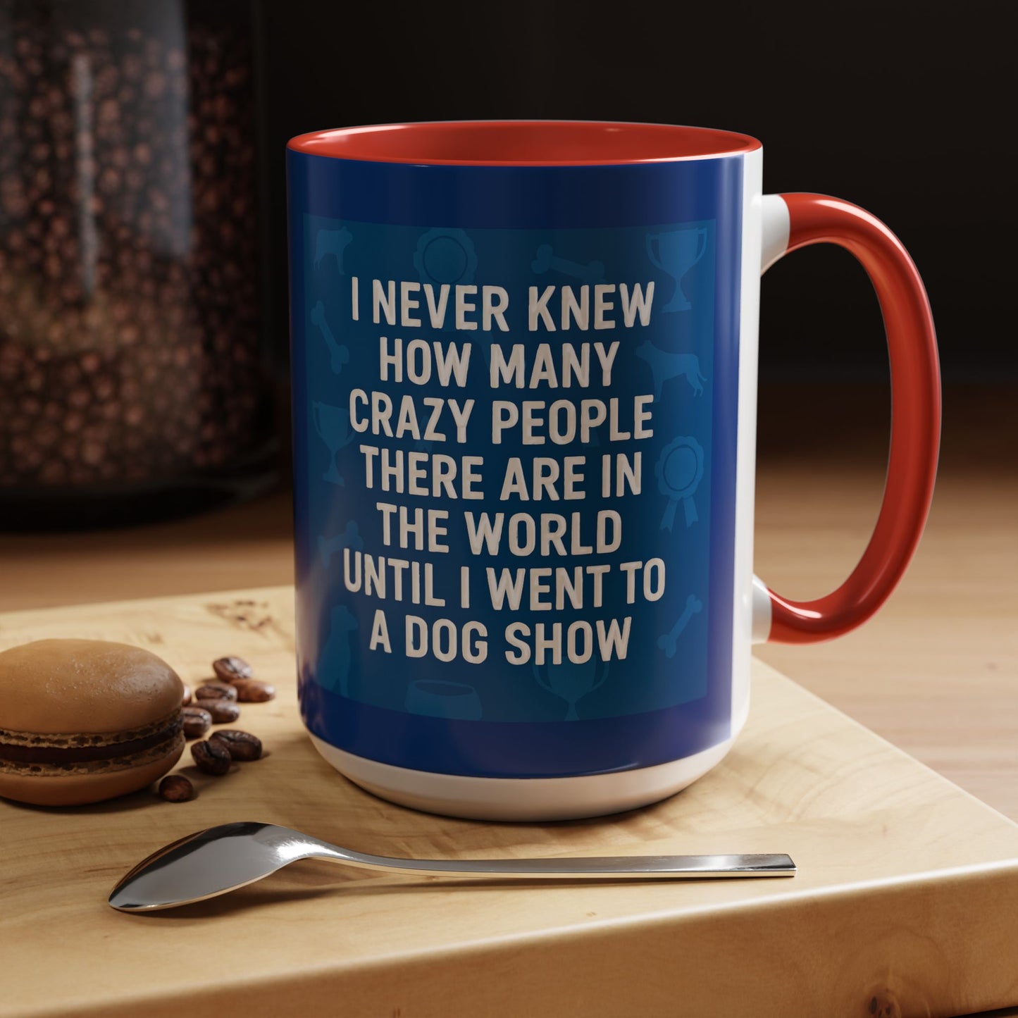 Never Knew 2-Tone Coffee Mug