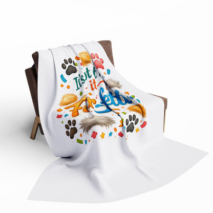 Fur-Fetti Cat Arctic Fleece Blanket