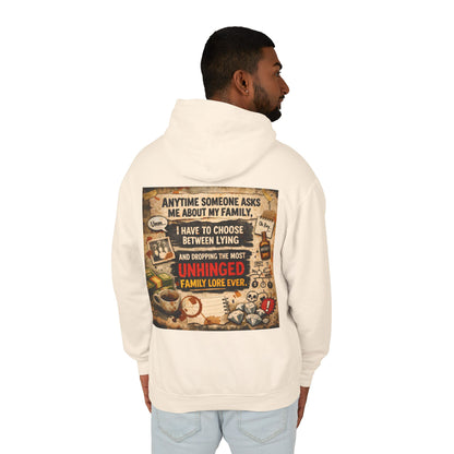 Unhinged Family Unisex Lightweight Hoodie