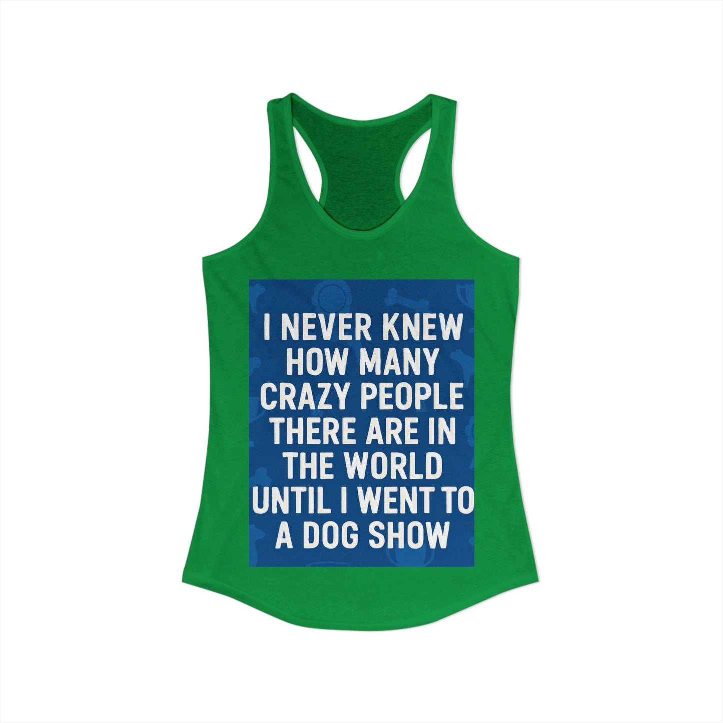 Never Knew Women's Racerback Tank