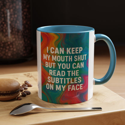 Subtitles 2-Tone Coffee Mug