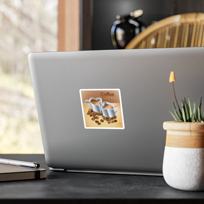 Coffee With Love Vinyl Decal