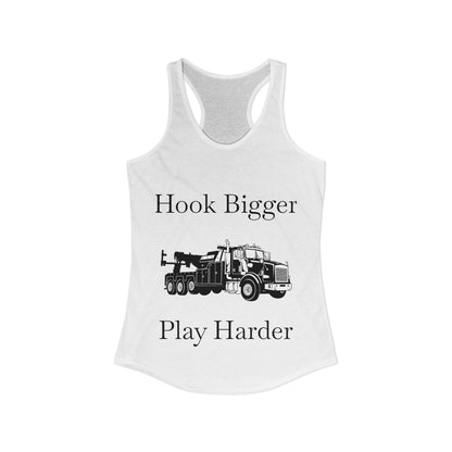 Hook Bigger Women's Racerback Tank