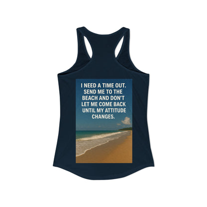 Time Out Women's Racerback Tank