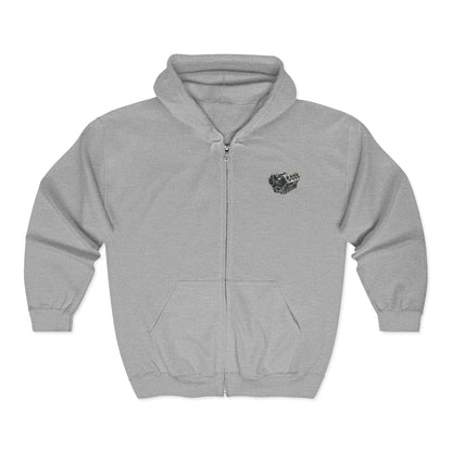 Play With Blocks Unisex Full Zip Hoodie