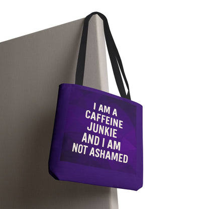 Caffeine Junkie Tote Bag