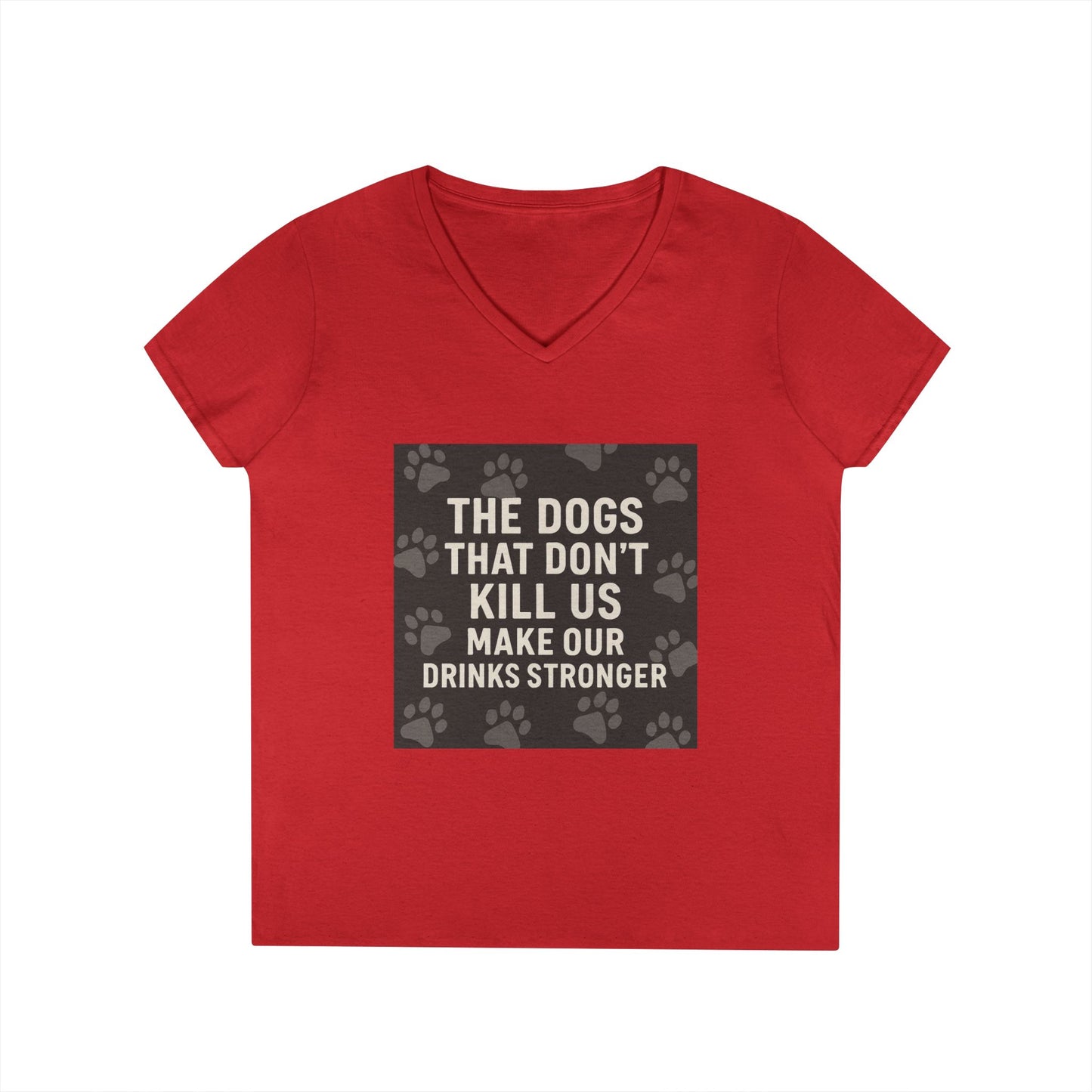 Drinks Stronger Women's V-Neck T-Shirt