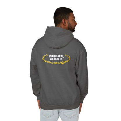 You Break It Unisex Lightweight Hoodie