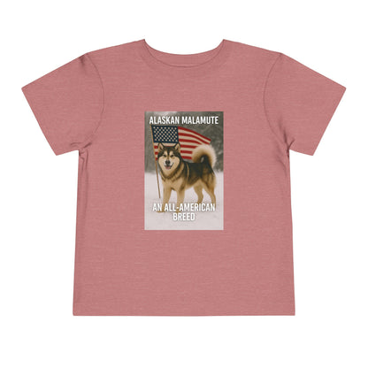 All-American Breed Toddler Unisex Short Sleeve Crewneck Tee