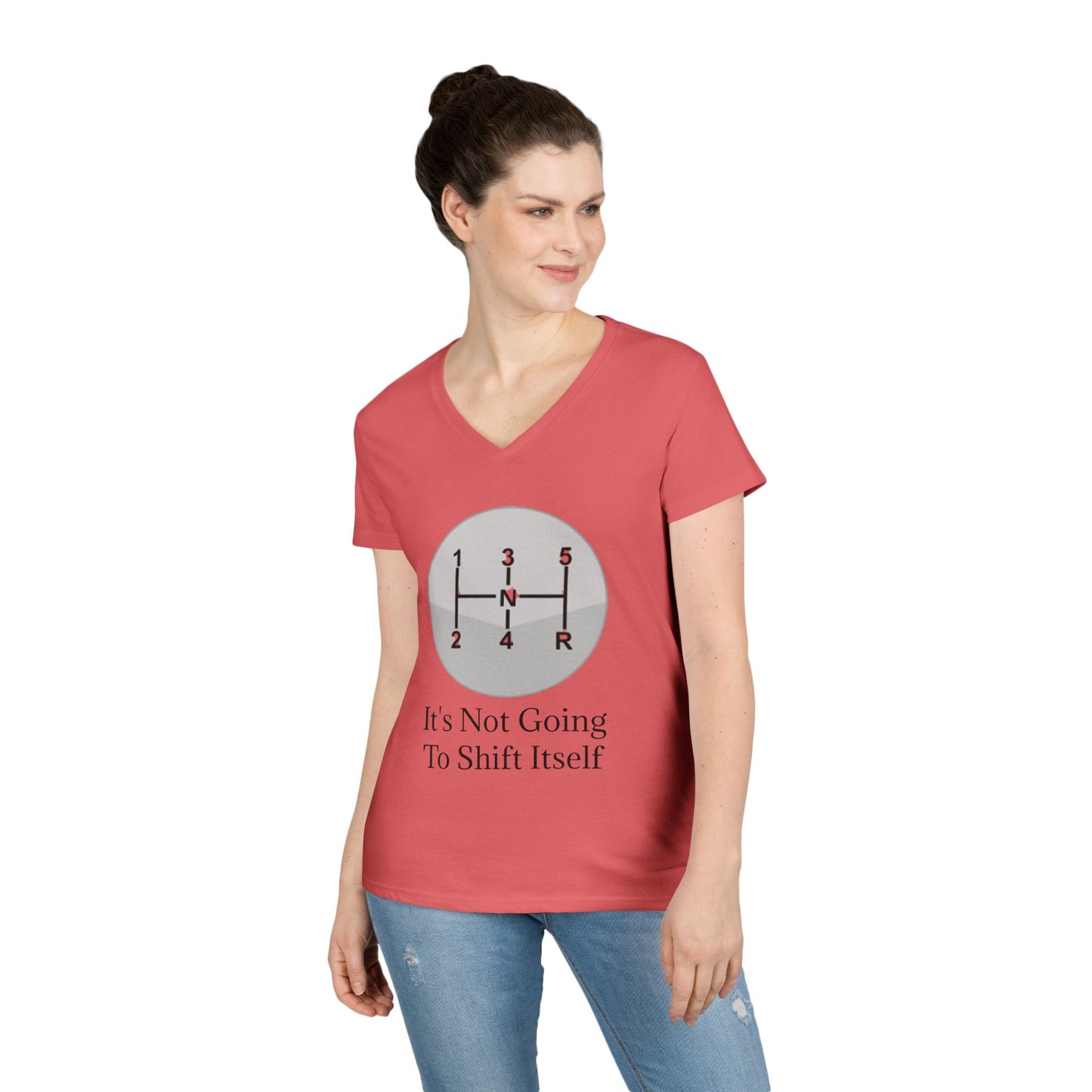 Shift Itself Women's V-Neck T-Shirt