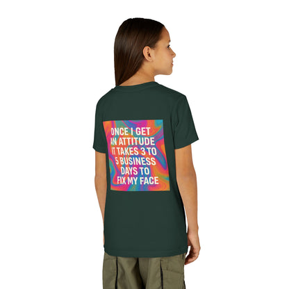 Fix My Face Youth Unisex Short Sleeve Crewneck Tee