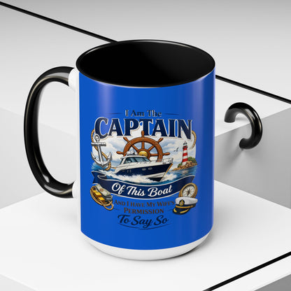 Captain 2-Tone Coffee Mug