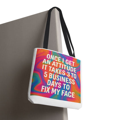 Fix My Face Tote Bag