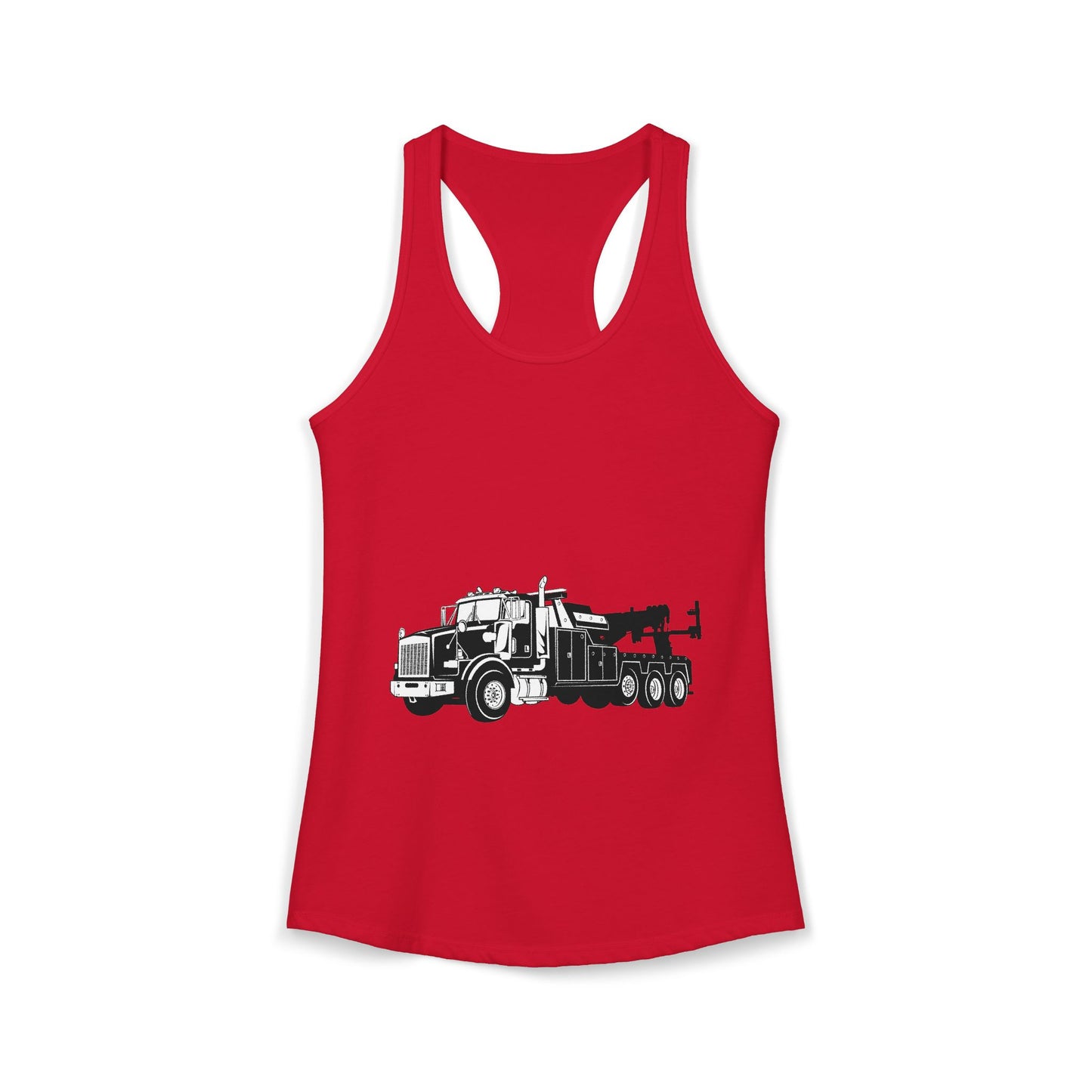 Heavy Tow Truck Women's Racerback Tank