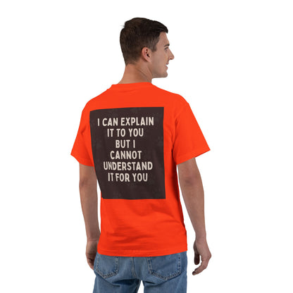 I Cannot Understand It For You Men's Short-Sleeve Crewneck Tee