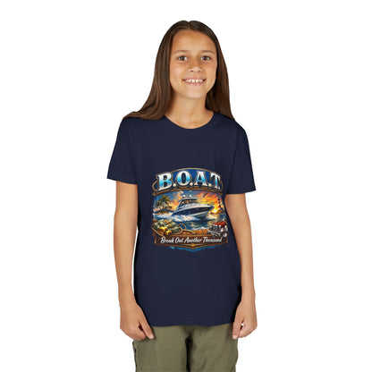 B.O.A.T. Youth Unisex Short Sleeve Crewneck Tee