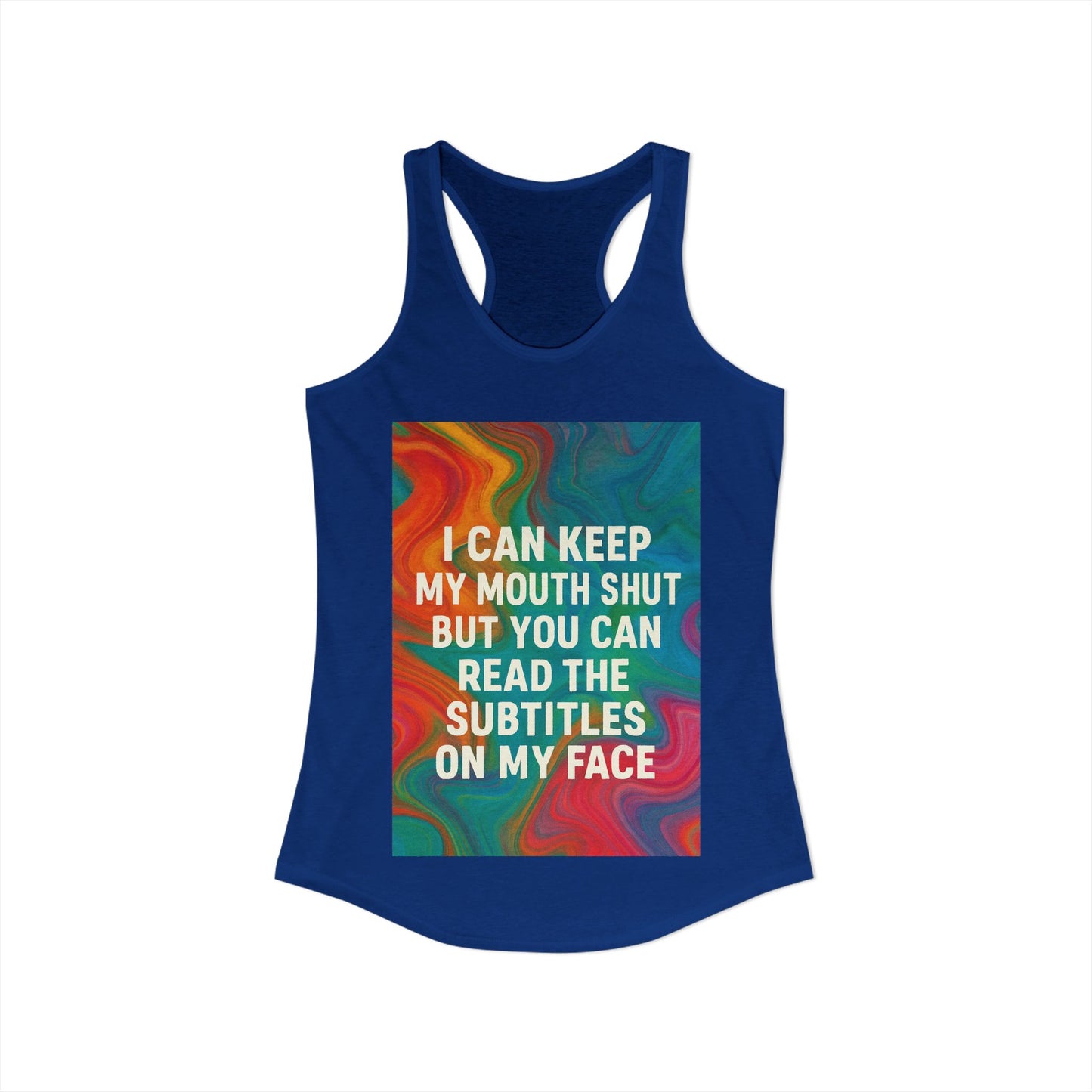 Subtitles Women's Racerback Tank