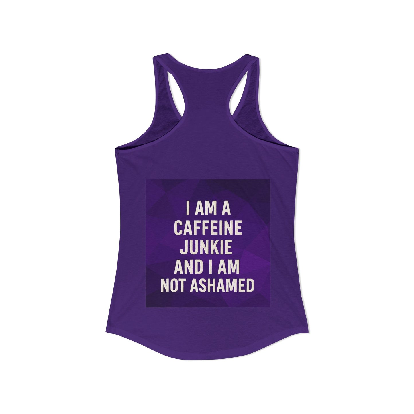 Caffeine Junkie Women's Racerback Tank