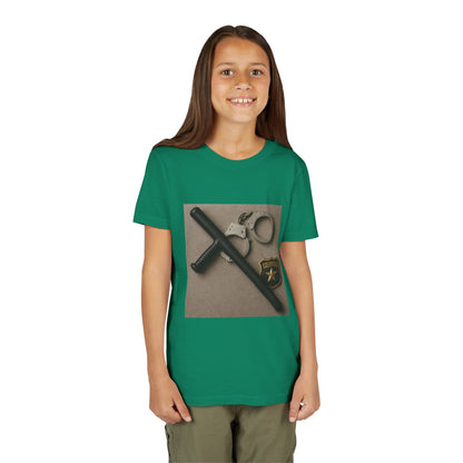 Law Enforcement Appreciation Youth Unisex Short Sleeve Crewneck Tee