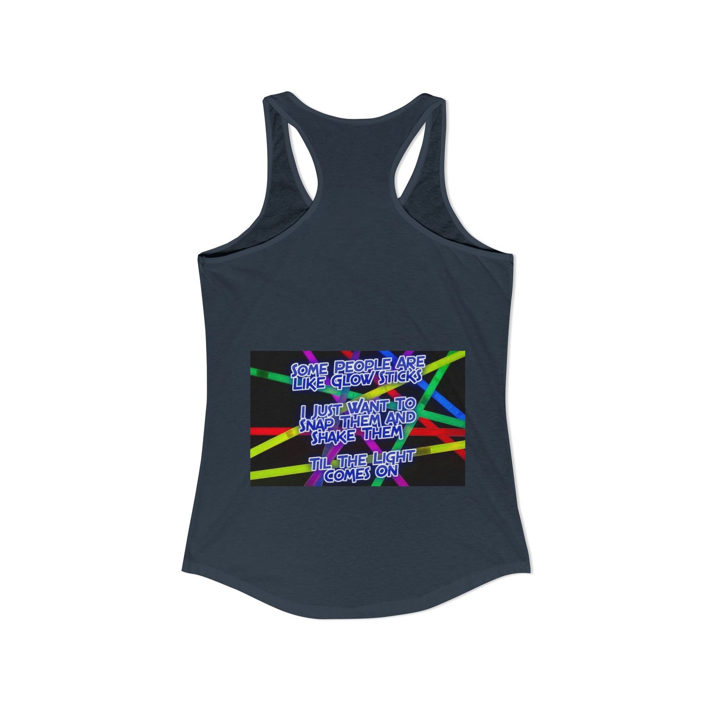 Glow Sticks Women's Racerback Tank
