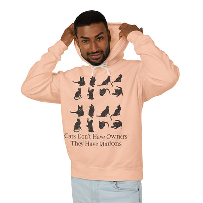 Cat Minions Unisex Lightweight Hoodie